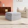 Seattle Ottoman Color in Grey