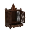 Kaa Sheesham Wood  Prayer Unit In Provincial Teak Finish
