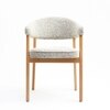 Beechcraft Solid Wood Dining Chair in Light Brown Colour