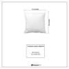 Sesame Set Of 2 Cushion Covers With Off White Colour