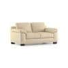 Esquel 2 Seater Leatherette Sofa in Cream Colour