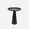 Metalsmith Metal Side Table in Black Finish