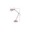 Elven - Pink Matte Pink Iron Tripe Adjustabel Study Lamp