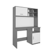 Passion Study Table Grey And Frosty White