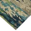 Gia Sand Abstract Hand-Tufted Viscose 8X5 Feet Carpet