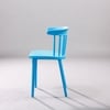 Kepler Brooks Aura Cafeteria Dining Chair in Blue Colour