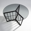 Striped Elegance Coffee Table