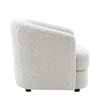 Elegantensemble Wood 1 Seater With Upholstery Non Storage Sofa In Grey Colour