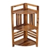 Cutlet Solid Wood  Bookshelf in Honey Oak Finish