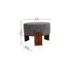 Vista Stool (Light Gray Texture)