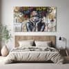 The Castle Decor Women Abstract Wall Painting Wooden Framed Digital Painting 27x48 Inch (Style 4)