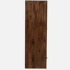 Mango Wood 2 Door Wardrobe In Rustic Teak Finish With Drawer