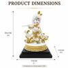 Devotional Divine Bal Gopal Statue in White Colour