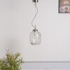 Zara Water Drop Transparent Glass Pendant Light