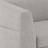 Rubik Essential 2 Seater Fabric Sofa in Vapour Grey Colour