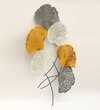 W-Cora Abstract Metal Wall Decor in Multicolor Set of 1