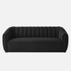 Rosa Fabric Sofa (Black)