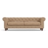 Winchester Luxe 3 Seater Fabric Sofa in Sandshell Beige Colour