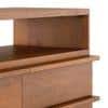 Ohio Chest of Drawer in Amber Walnut Finish