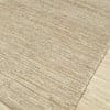 Jaipur Rugs Basketweave Rayon Chenille And Jute 5'3x7'6 Feet Cream Dhurrie Carpet