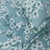 Blue Floral 180 TC Flat 1 Queen  Bedsheet with 2 Pillow Covers