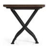Masai Patio Table Set (Dark Teak Finish)