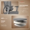 Kepler Brooks Vogue Premium Office Chair in Grey Colour