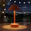 Orange Tap Lamp for Home Decoration
