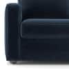 Apollo Sofa (Colour : Cobalt, Cushion : Hard, Back Type : High Back, Seating Capacity : Right Aligned 2 Seater + Right Aligned Chaise + Ottoman)