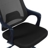 Ddeasirea Mid Back Ergonomic Chair in Black Colour