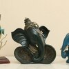 Gokul Polyresin Figurine in Emerald Green Colour