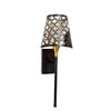 Devansh Metal Electric Wall Light in Black Colour with Black Shade Count of 1 Light