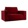 Skult  Pull Out Sofa cum Bed  in Maroon Colour