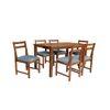 nasly solid wood  6 seater Dining table in  Provincial Teak