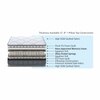 Relax Pillow Top With ISPT Technology 6 Inch Queen Size Hybrid Memory Foam and Pocket Spring Mattress (75X60 Inches), No Partner Disturbance, SoftRelax Comfort, with PU Foam