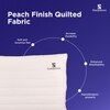 Granules Quilted 4Pcs Slim Pillow For Neck Support 27X18 Inches