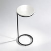 Round Metal Side Table in Black Colour