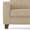 Apollo Neo 2 Seater Fabric Sofa In Sandshell Beige Colour