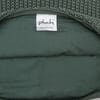 Moss Knit Wreath Green Cotton Knitted Decorative Cushion Cover 12 x 20 Inches