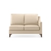 Abbey Sectional Sofa (Colour : Pearl, Cushion : Soft, Seater : Left Aligned 2 Seater + Left Aligned Chaise)