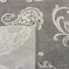 Soren Grey Brown Floral 400 TC Cotton Flat Queen Size Bedsheet with 2 Pillow Covers – Threads