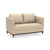 Florence Essential 2 Seater Fabric Sofa in Pearl Colour