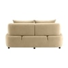 Henry Velvet 2 Seater Sofa Beige Color