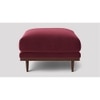 Klee Ottoman Color in Maroon