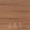 Vienta Engineered Wood Queen  Size Bed With Box Storage (Brentwood Oak Brown Finish)