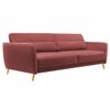 Rockson Fabric Sofa (Pink)
