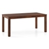 Arlo Teak Wood 6 Seater Storage Dining Table Finish - Teak with Tessa Dining chair Set
