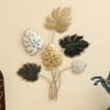W-Ella Abstract Metal Wall Decor in Multicolor Set of 1