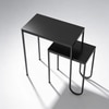 Black Crest Console Table