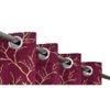 Dry Pack of 2 Blackout Long Door Curtain